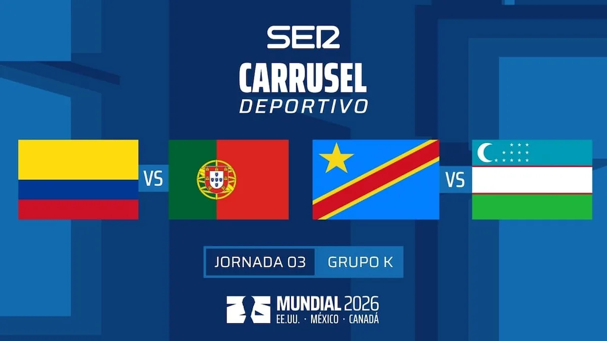 Colombia - Portugal hoy, en directo: fase de grupos del Mundial 2026 | Última hora del Grupo K