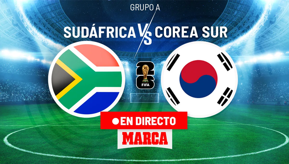 Sudáfrica - Corea del Sur en directo
