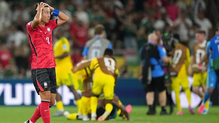 Imagen de las celebraciones tras el Sudáfrica - Corea del Sur del Mundial 2026