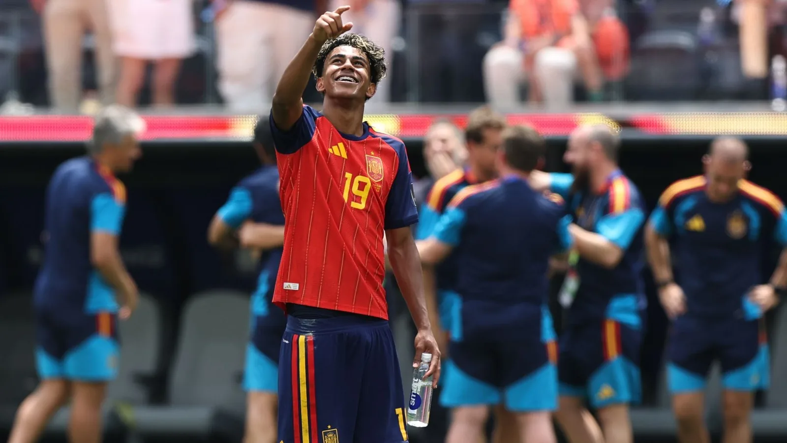 Lamine Yamal, MVP del partido ante Bélgica
