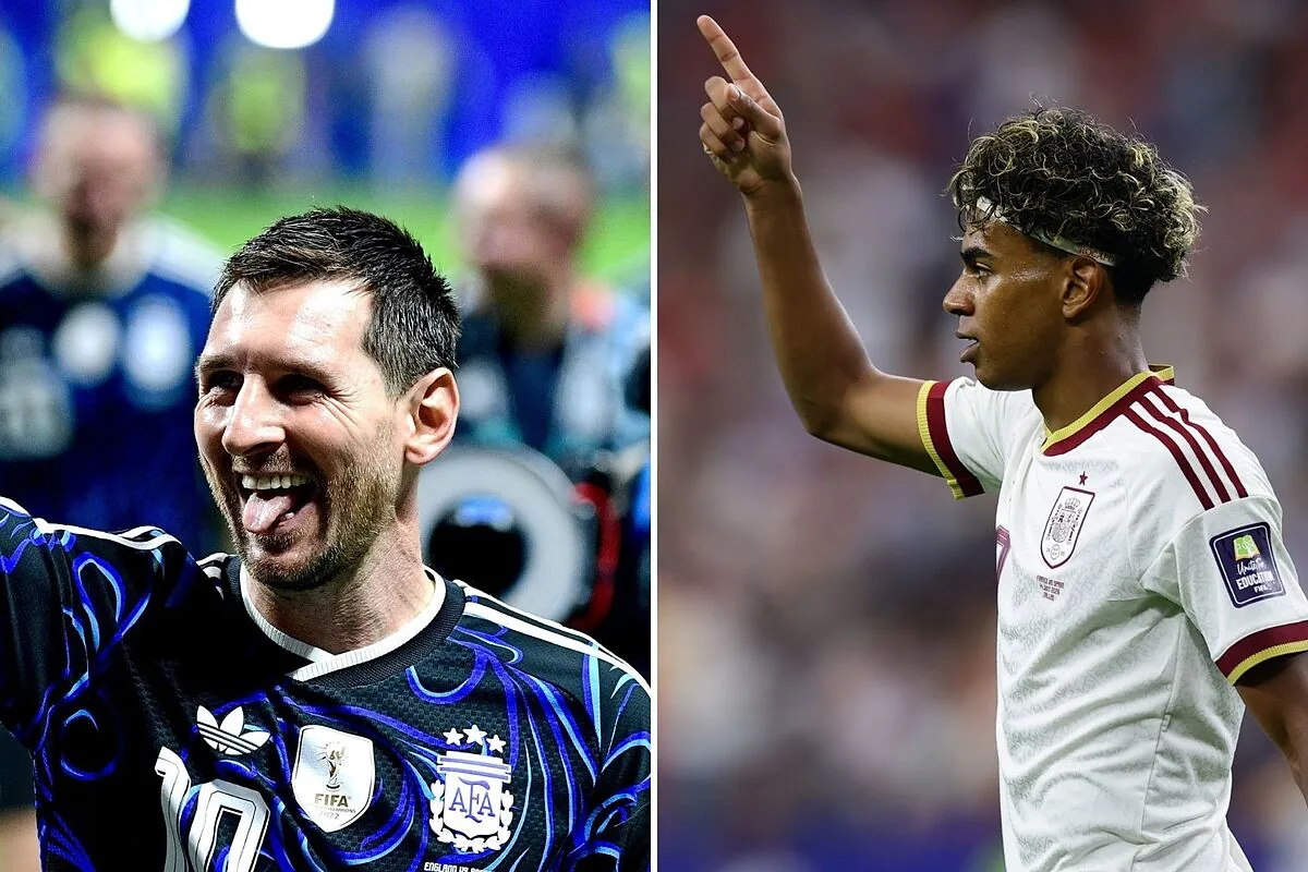 Leo Messi bañando al bebé Lamine Yamal: la fotografía de la final del Mundial nació hace casi dos décadas - EL PAÍS
