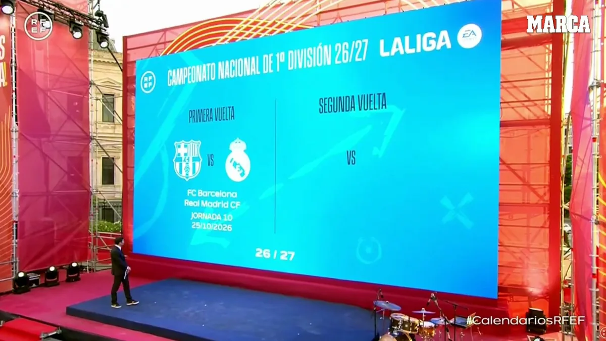 Calendario de LaLiga 2026-27 al completo: todas las jornadas y fechas de Primera División